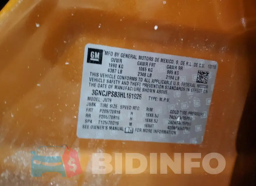3GNCJPSB3HL181926 Photo# 13