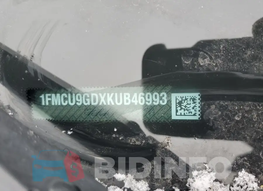 1FMCU9GDXKUB46993 Photo# 12