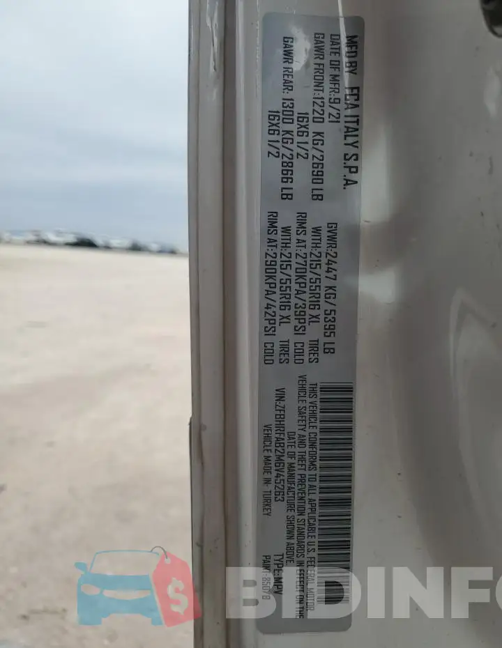 ZFBHRFAB2M6V45263 Photo# 13