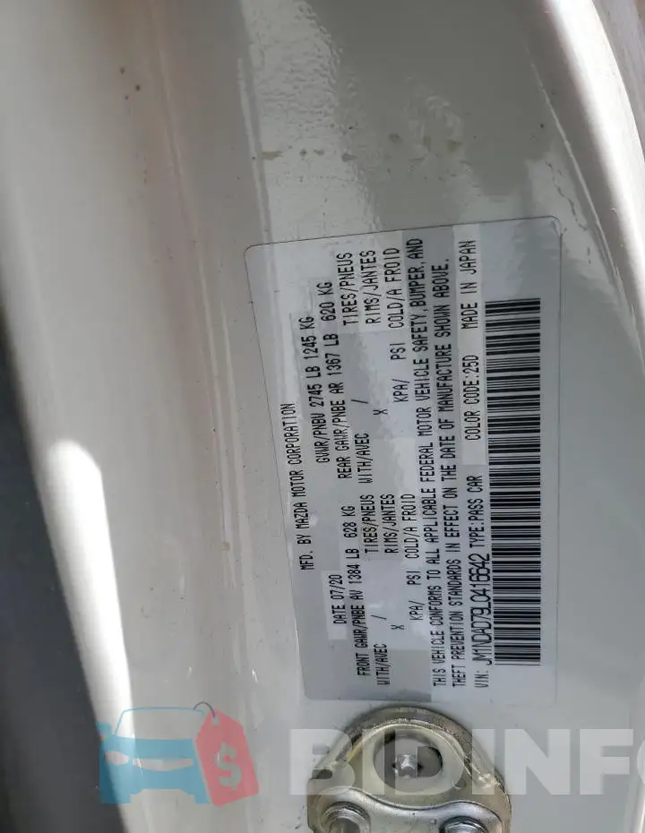 JM1NDAD79L0416642 Photo# 12