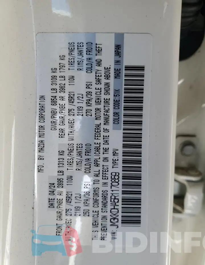 JM3KKDHA5R1170859 Photo# 13