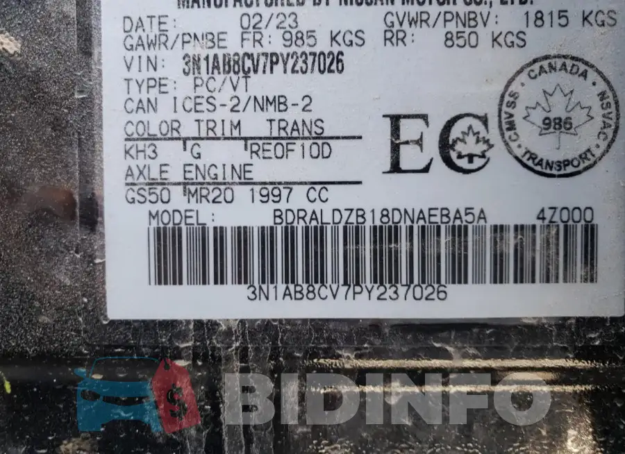 3N1AB8CV7PY237026 Photo# 13