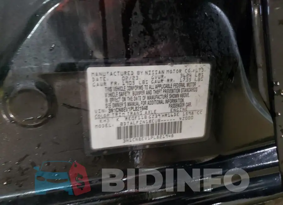 3N1CN8EV1PL821948 Photo# 12
