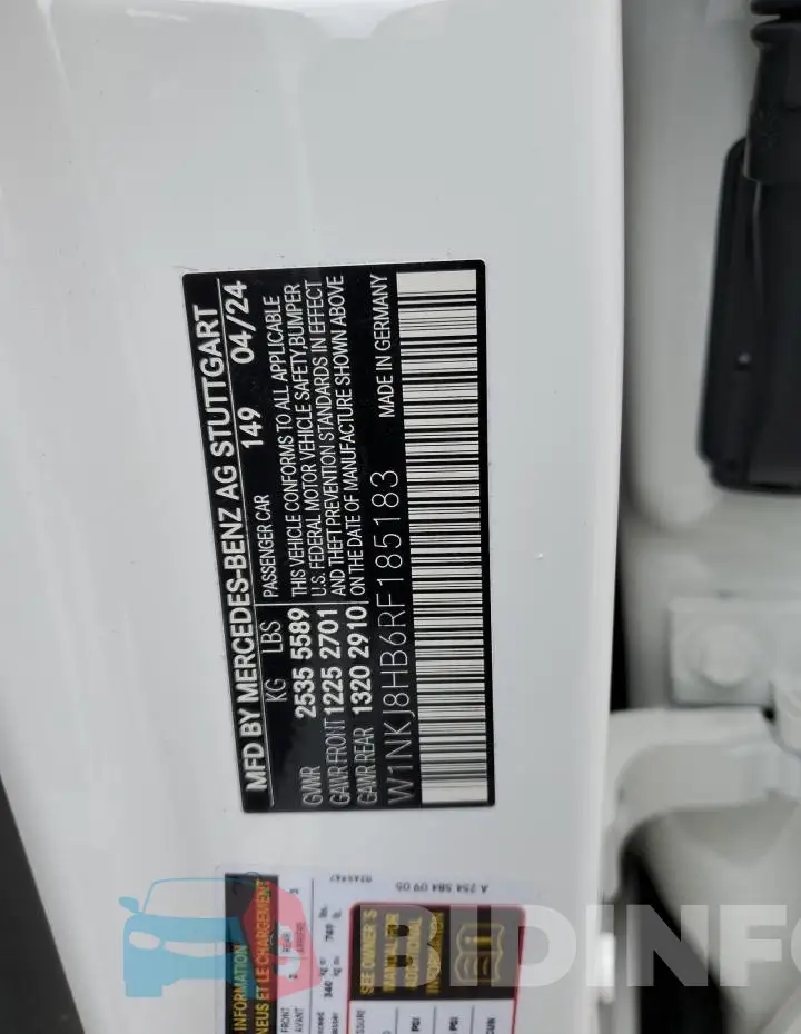 W1NKJ8HB6RF185183 Photo# 12