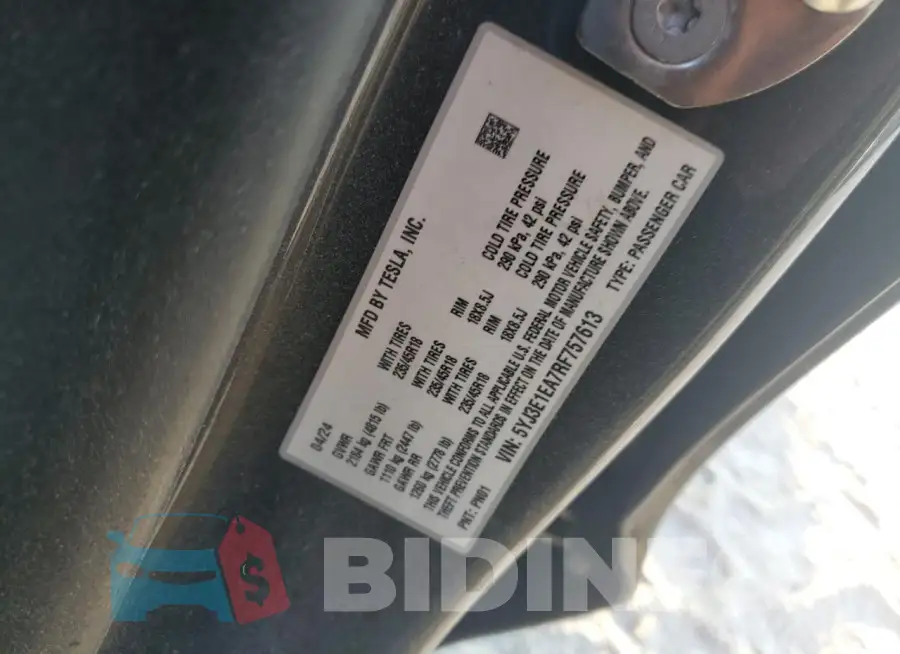 5YJ3E1EA7RF757613 Photo# 12