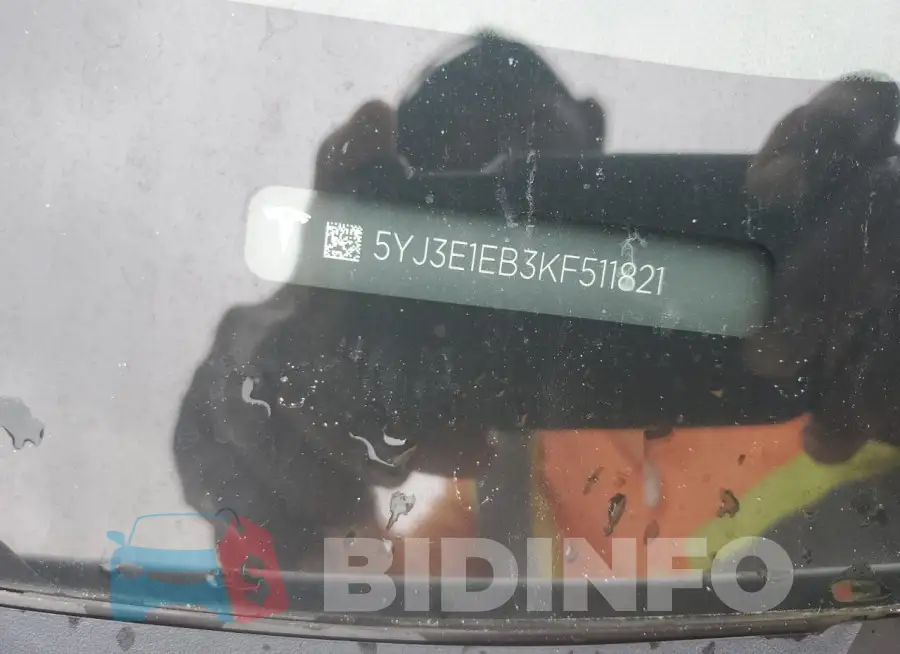 5YJ3E1EB3KF511821 Photo# 13