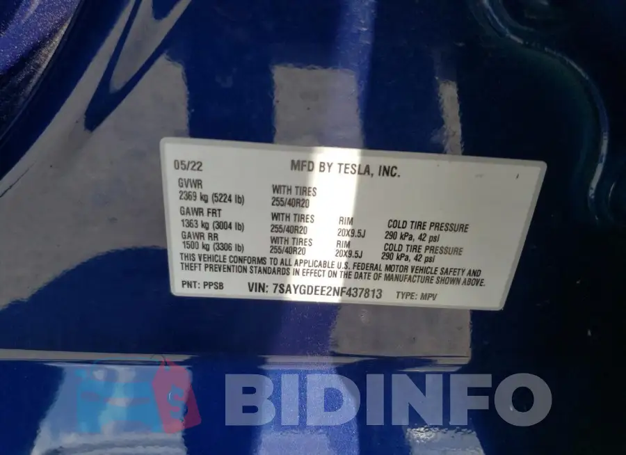 7SAYGDEE2NF437813 Photo# 13