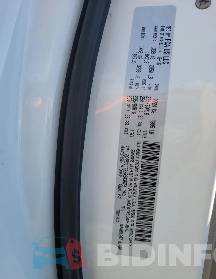 2C4RC1EG2HR543670 Photo# 13