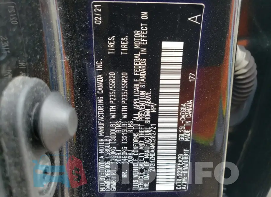2T2HZMDA4MC282721 Photo# 13