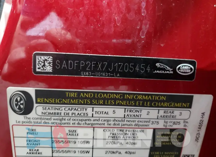 SADFP2FX7J1Z05454 Photo# 13