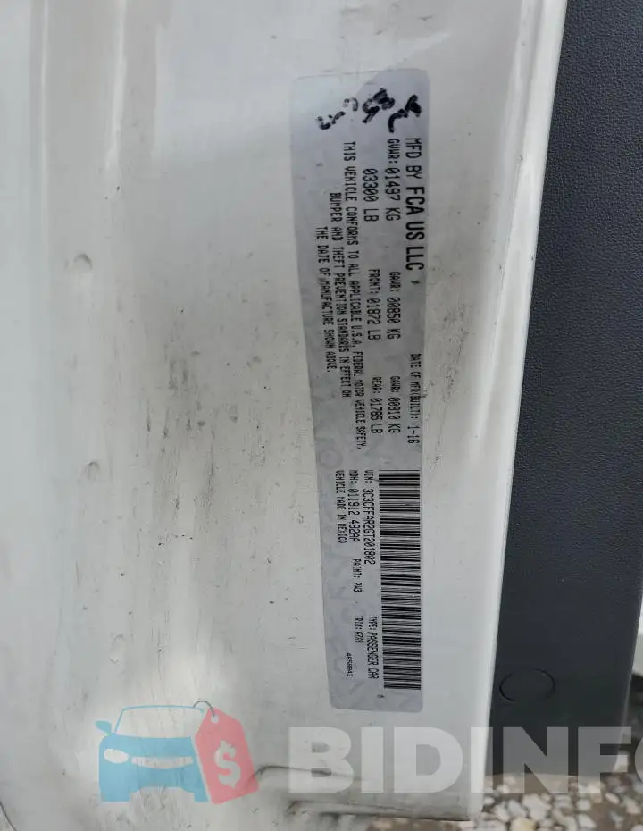 3C3CFFAR2GT201802 Photo# 12