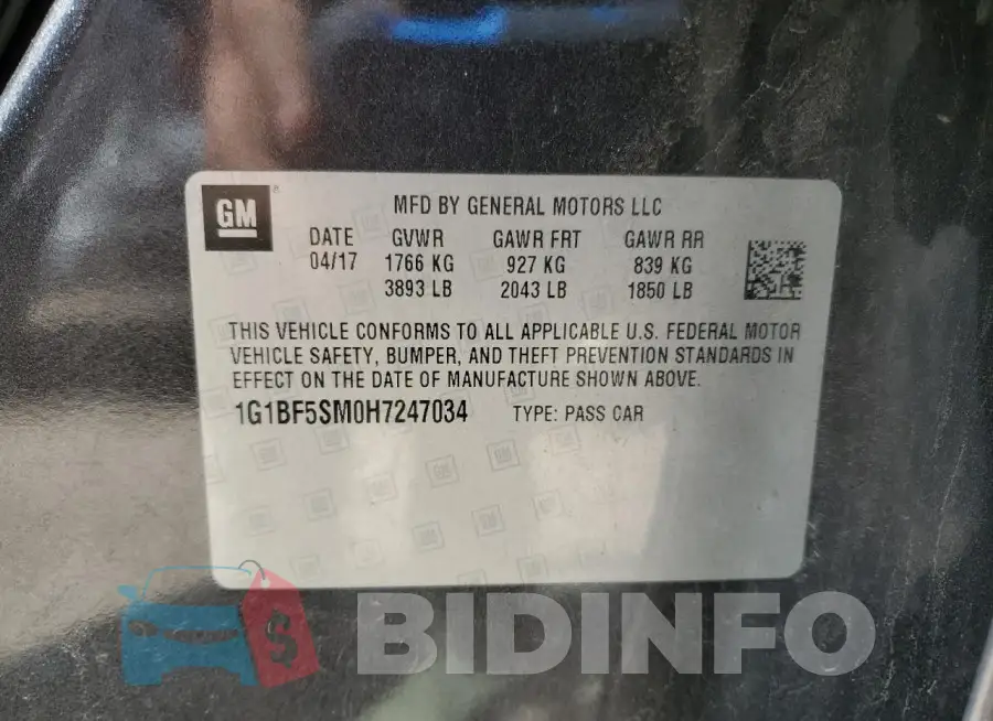 1G1BF5SM0H7247034 Photo# 12