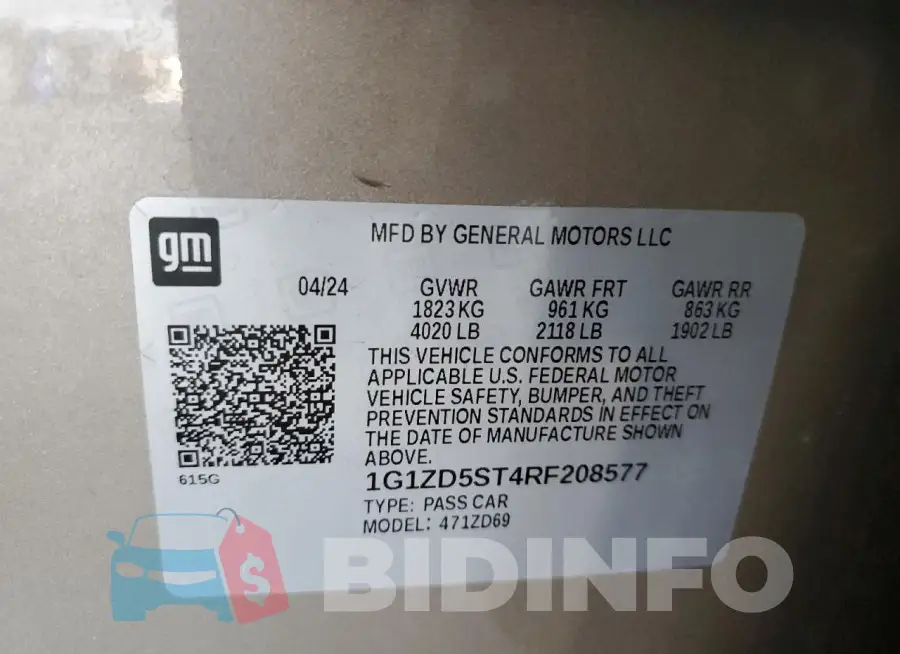 1G1ZD5ST4RF208577 Photo# 13
