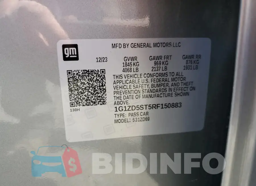 1G1ZD5ST5RF150883 Photo# 13