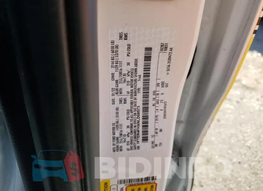 1FTER4FHXNLD08573 Photo# 12