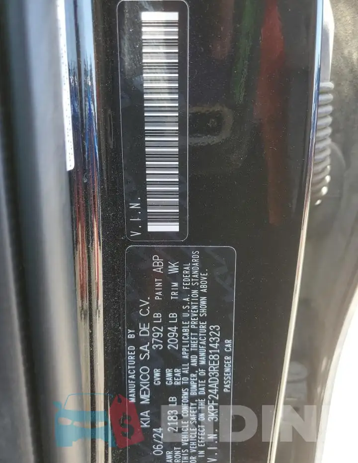 3KPF24AD3RE814323 Photo# 12