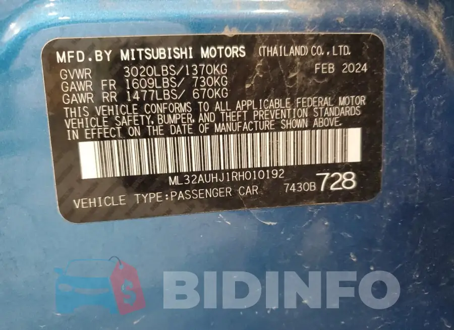 ML32AUHJ1RH010192 Photo# 12