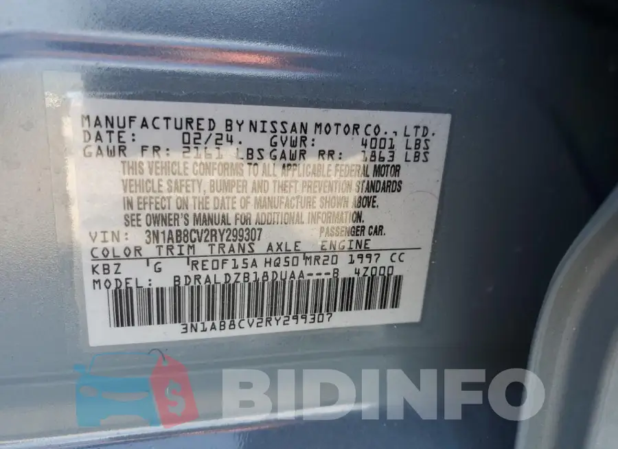 3N1AB8CV2RY299307 Photo# 12