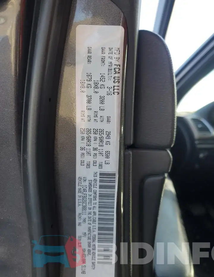1C4RJFBG2GC368111 Photo# 13