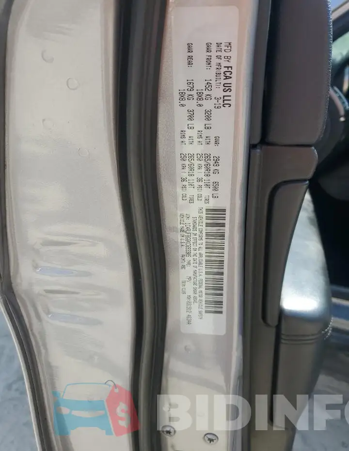 1C4RJFBG6KC693305 Photo# 13