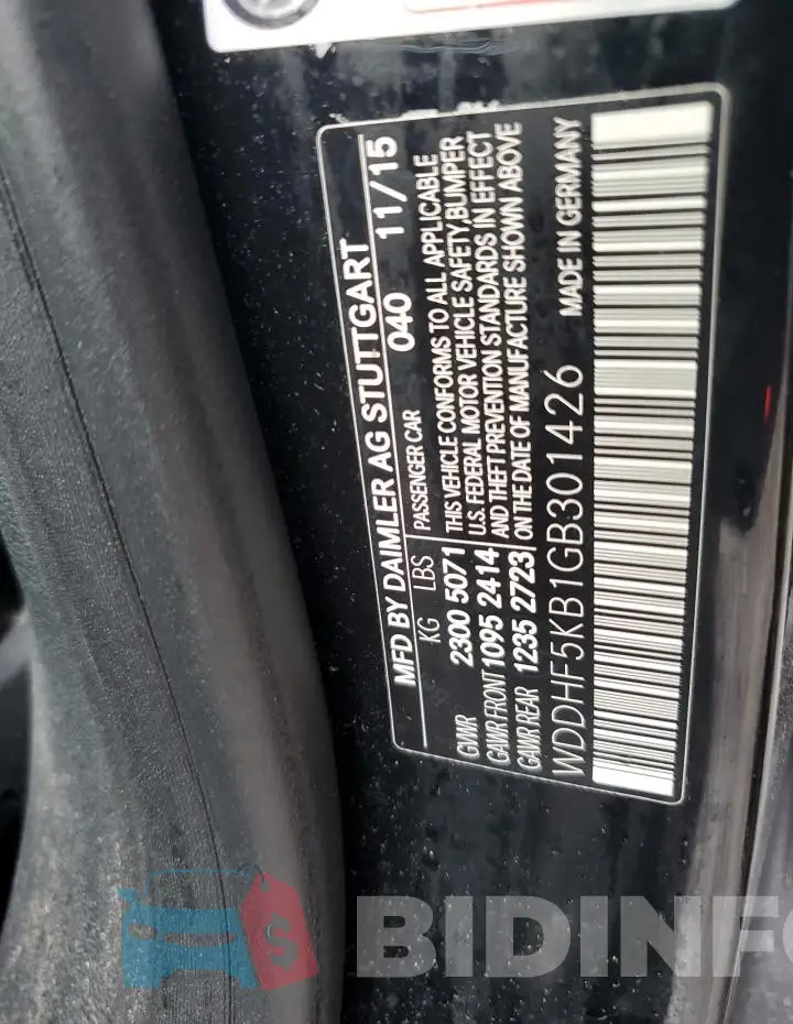 WDDHF5KB1GB301426 Photo# 13