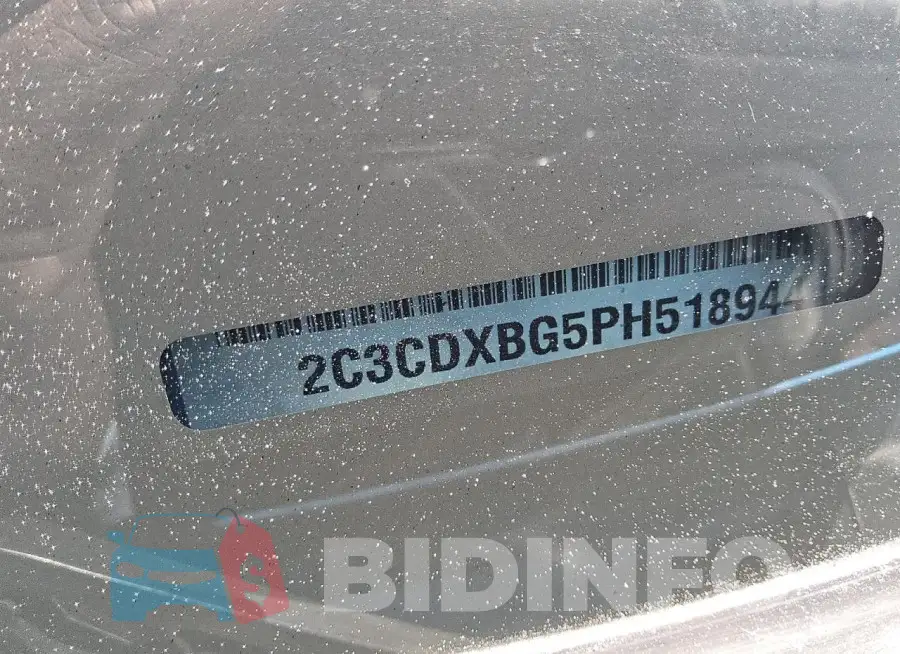 2C3CDXBG5PH518944 Photo# 12