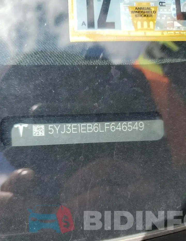 5YJ3E1EB6LF646549 Photo# 12