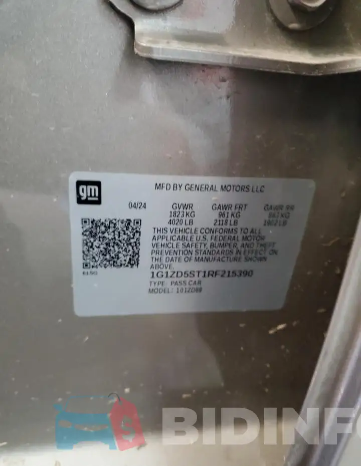 1G1ZD5ST1RF215390 Photo# 12