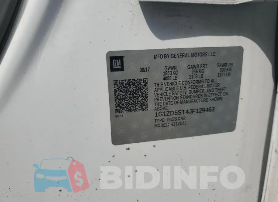 1G1ZD5ST4JF129463 Photo# 12