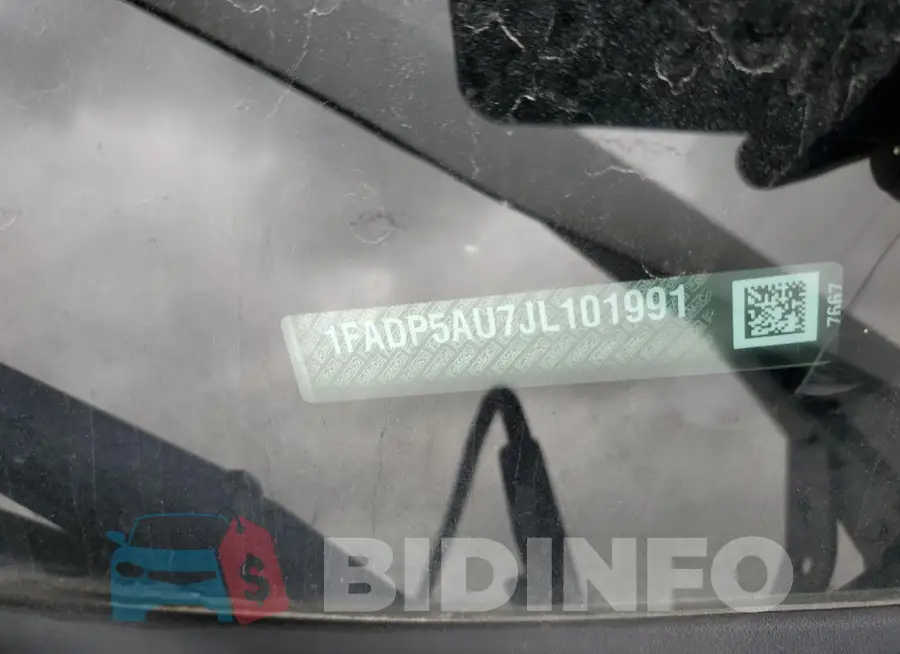 1FADP5AU7JL101991 Photo# 14