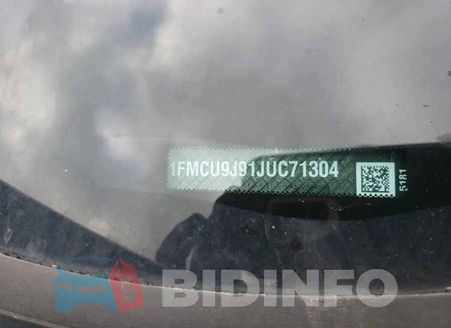 1FMCU9J91JUC71304 Photo# 13