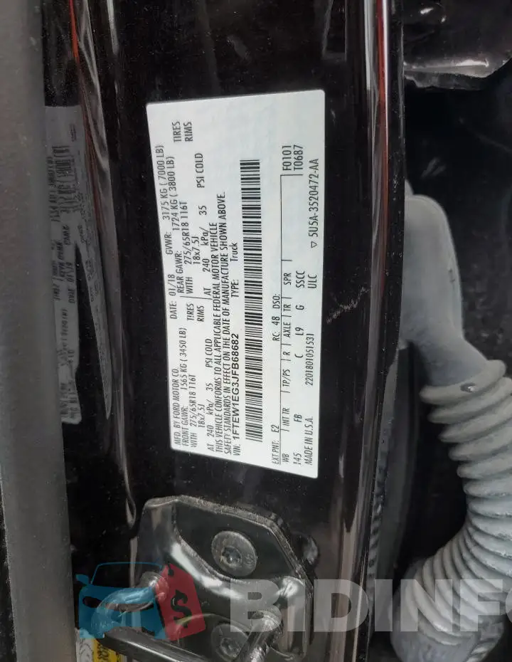 1FTEW1EG3JFB68682 Photo# 12