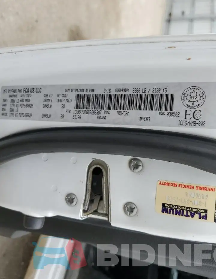 1C6RR7UT8GS282307 Photo# 13