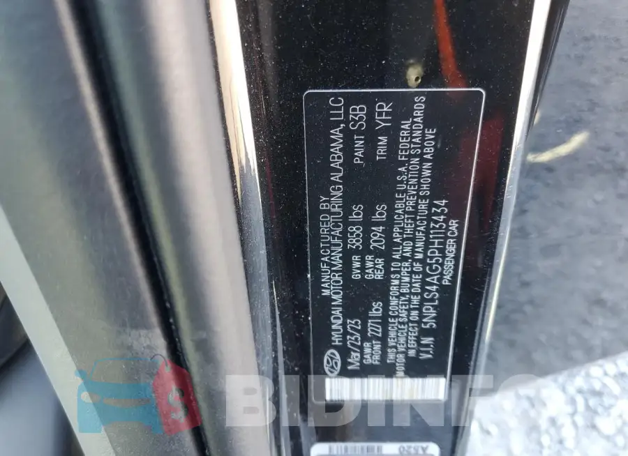 5NPLS4AG5PH113434 Photo# 12
