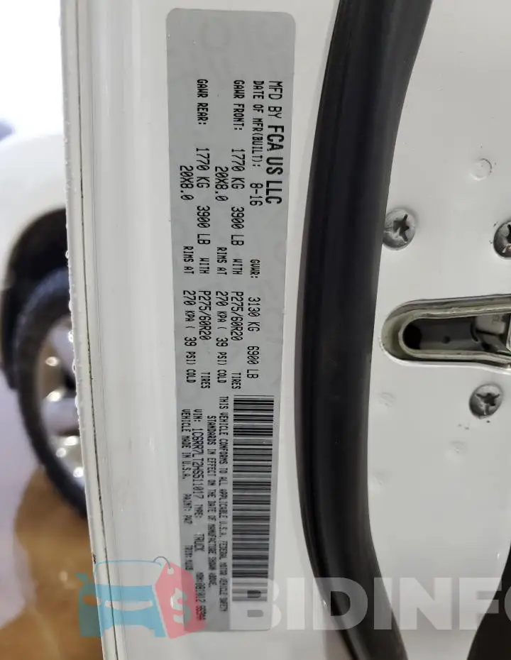 1C6RR7LT2HS511017 Photo# 13