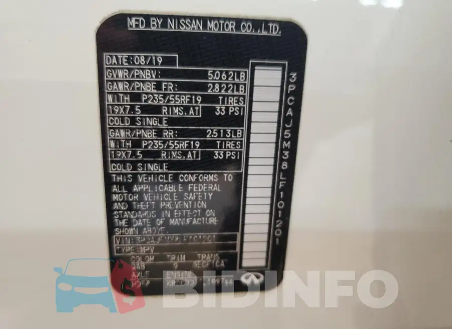 3PCAJ5M38LF101201 Photo# 13