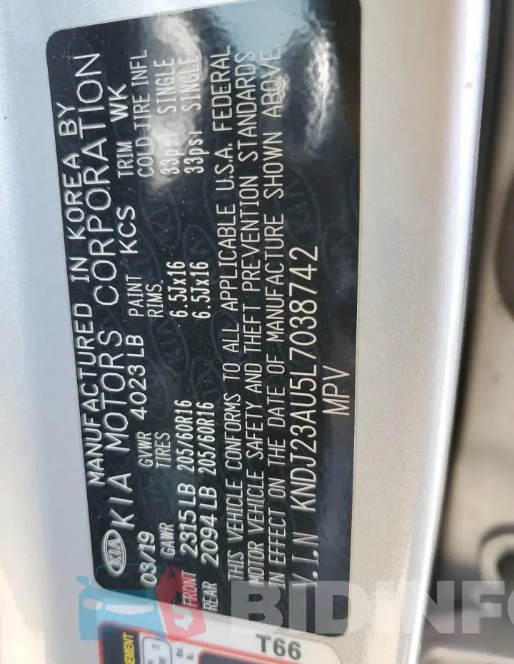 KNDJ23AU5L7038742 Photo# 13