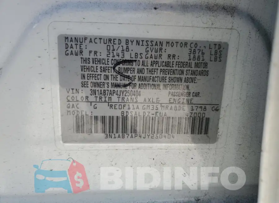 3N1AB7AP4JY250404 Photo# 12