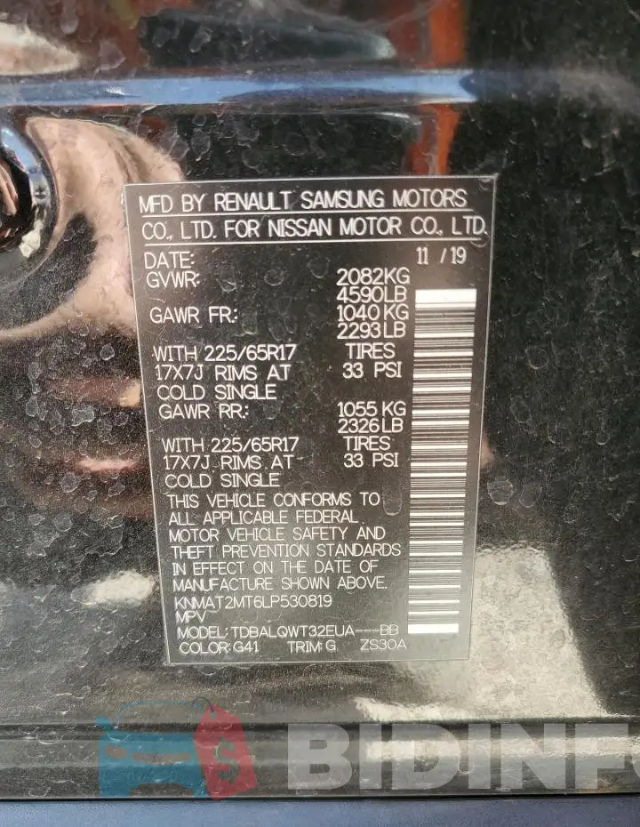 KNMAT2MT6LP530819 Photo# 13