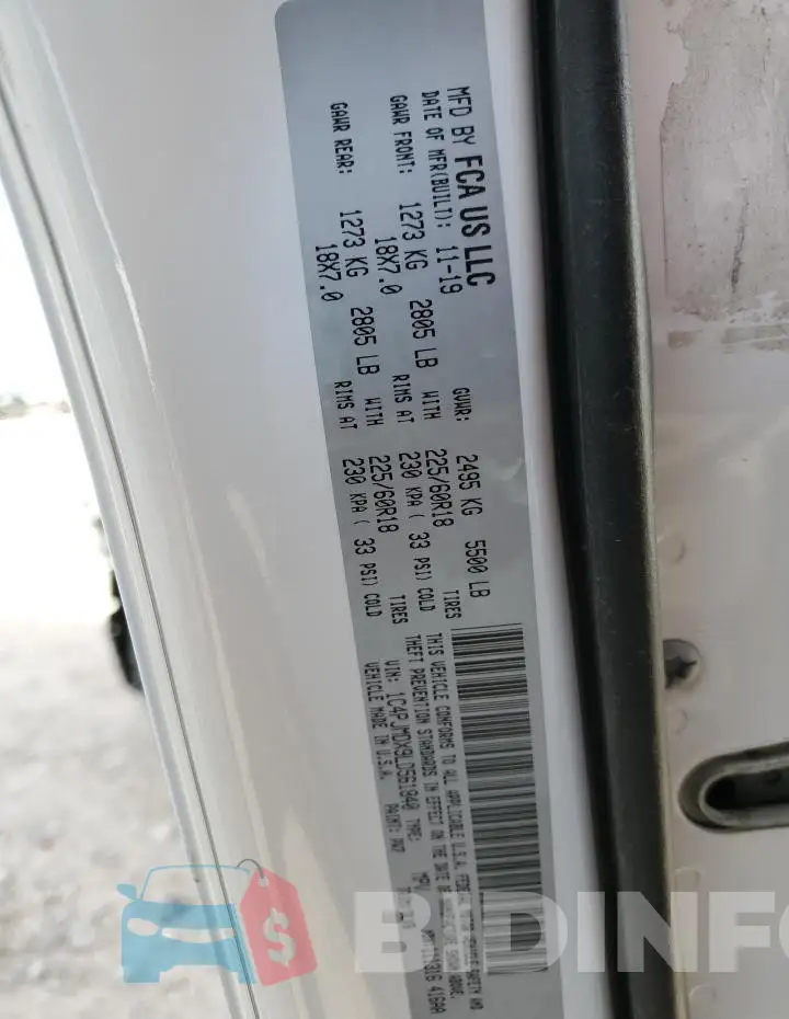 1C4PJMDX9LD561840 Photo# 13