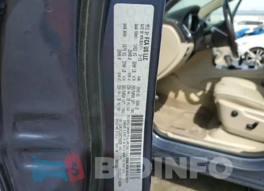 1C4RJFCG2KC728338 Photo# 14
