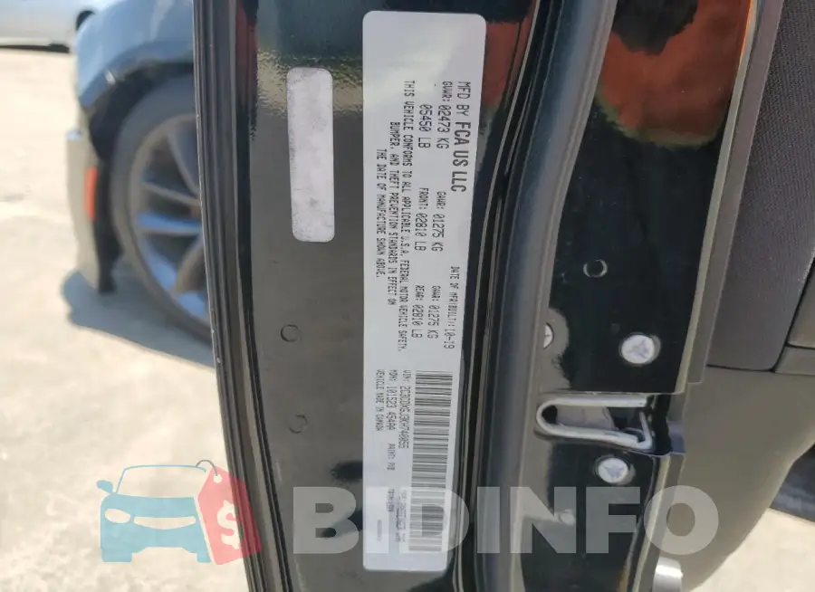2C3CDXGJ3KH740055 Photo# 13