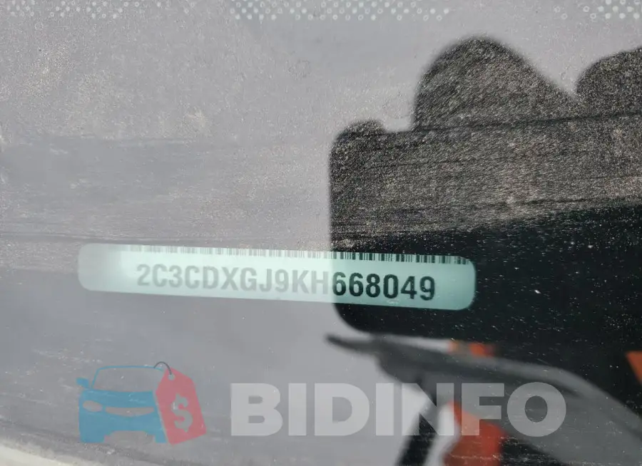 2C3CDXGJ9KH668049 Photo# 12