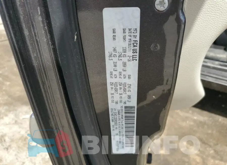 2C4RC1CG5GR283623 Photo# 13