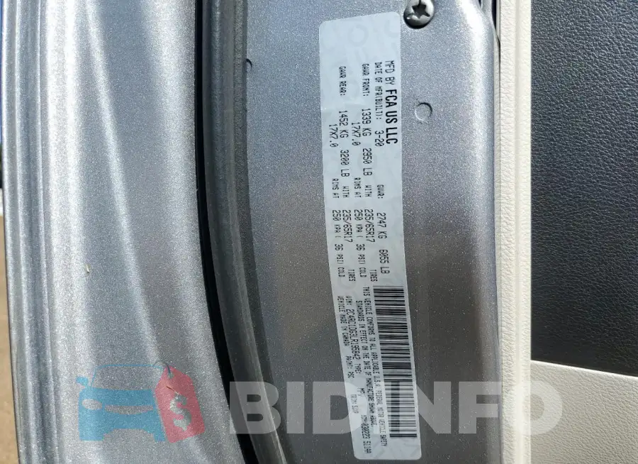 2C4RC1DG3LR195842 Photo# 14