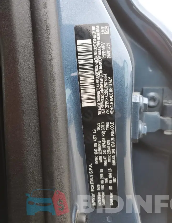 ZFBCFXCB6JP678684 Photo# 14