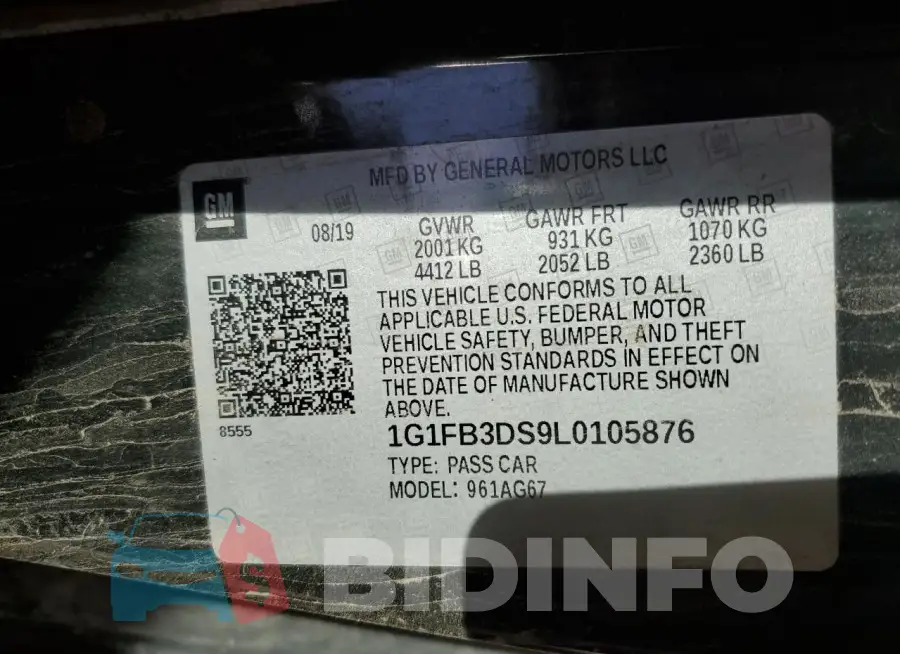1G1FB3DS9L0105876 Photo# 12