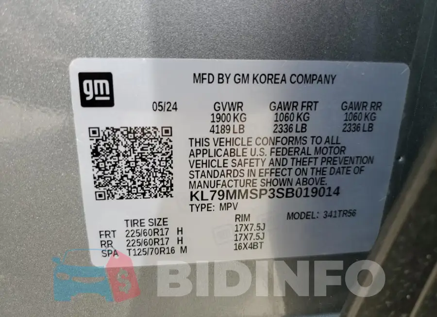 KL79MMSP3SB019014 Photo# 14