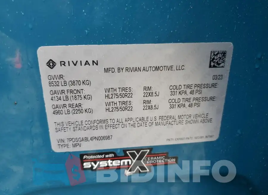 7PDSGABL4PN006987 Photo# 13