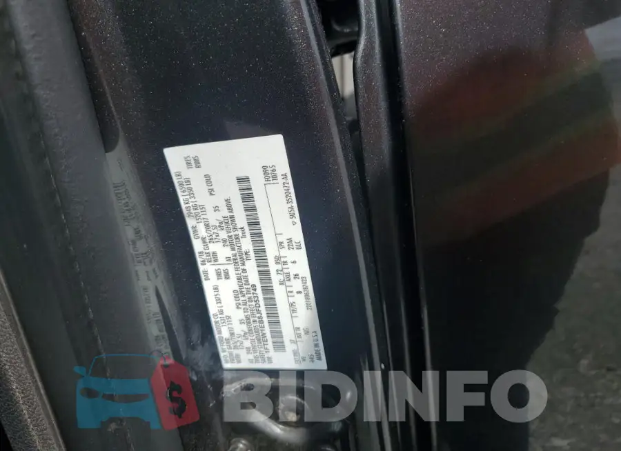 1FTEW1EB8JFD53749 Photo# 12